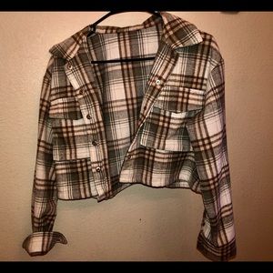 cropped flannel/jacket!